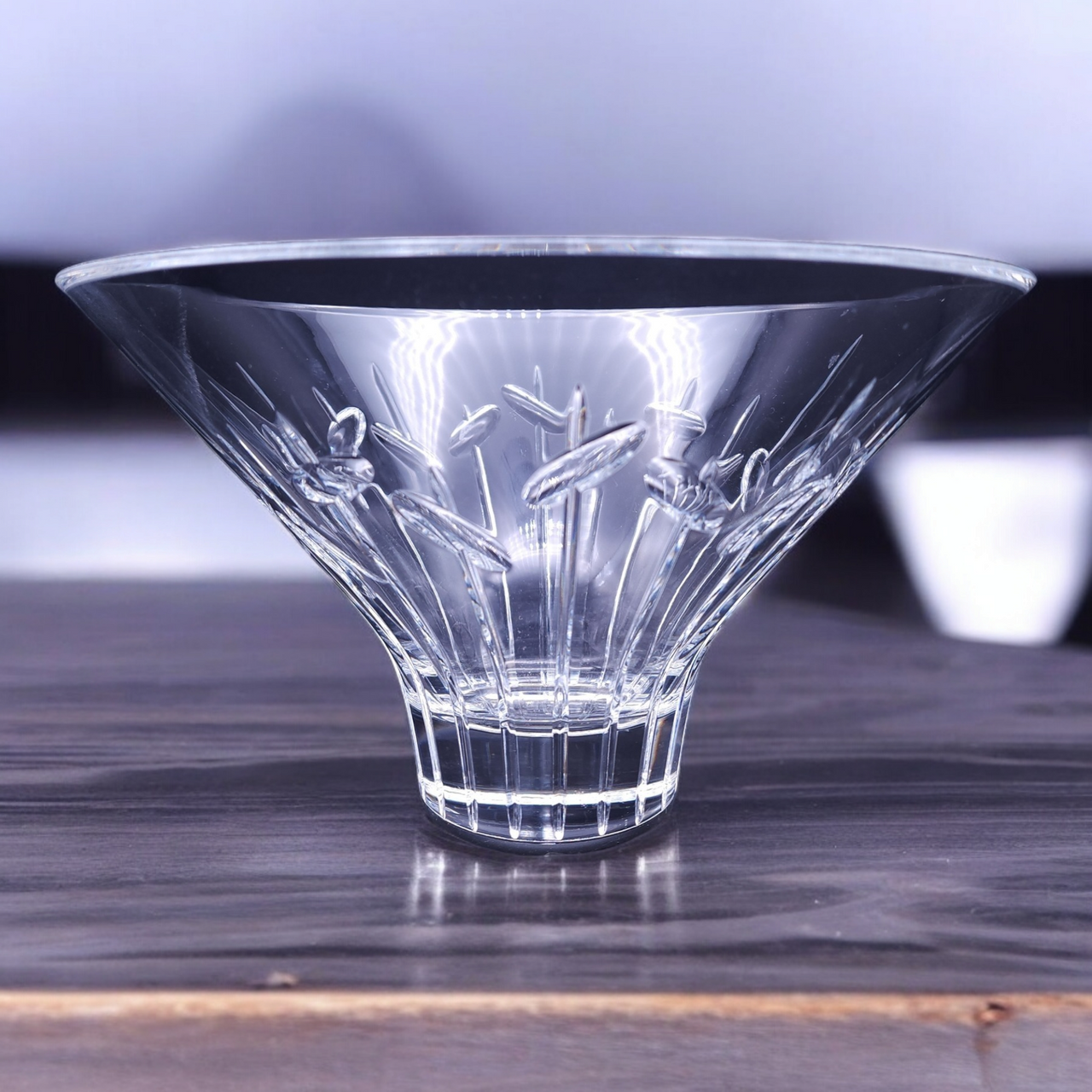 10" Edinburgh Crystal Spey Flared Bowl