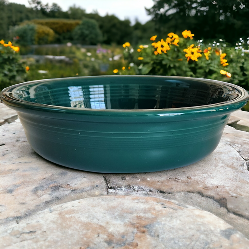 10" Homer Laughlin Fiesta Evergreen Large Salad Serving Bowl