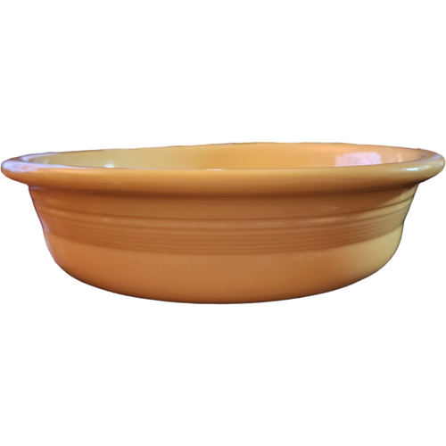 10" Homer Laughlin Fiesta Sunflower Large Salad Serving Bowl