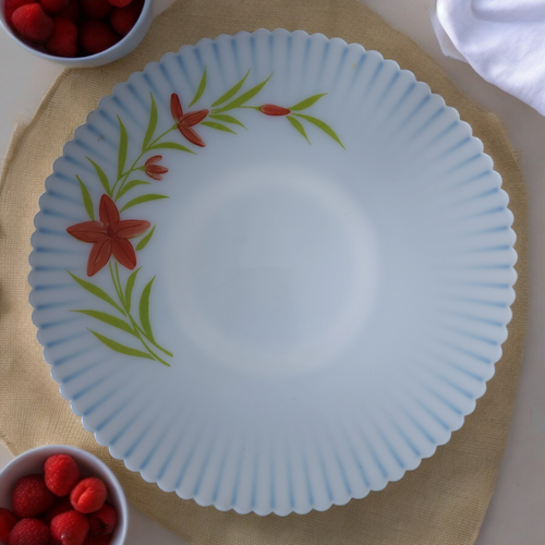 10" MacBeth-Evans Petalware Florette Cake Plate