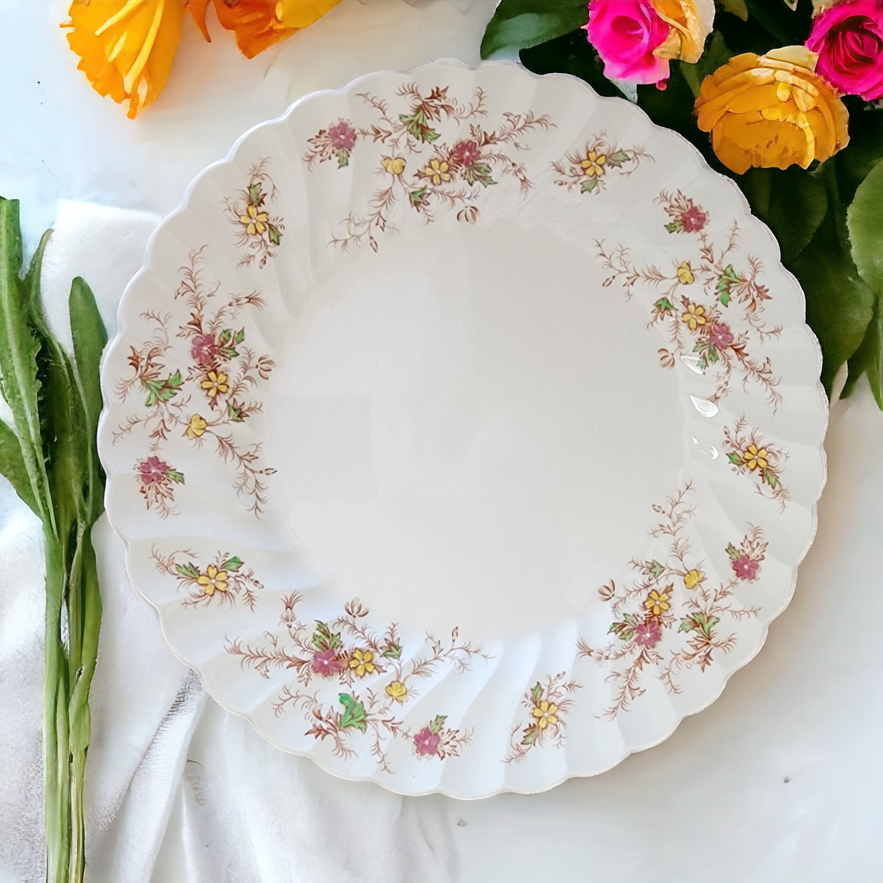 10" Myott Staffordshire Heritage Dinner Plate