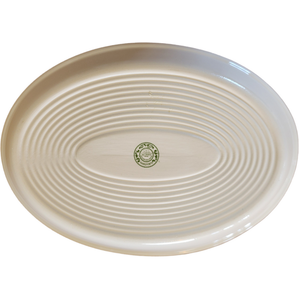 10" Portmeirion Variations Woody Night Oval Steak Platter