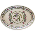 10" Portmeirion Variations Woody Night Oval Steak Platter