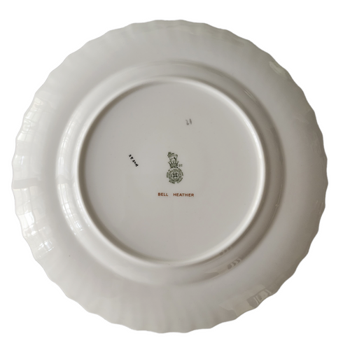 10" ROYAL DOULTON Bell Heather Scalloped, No Trim Dinner Plate