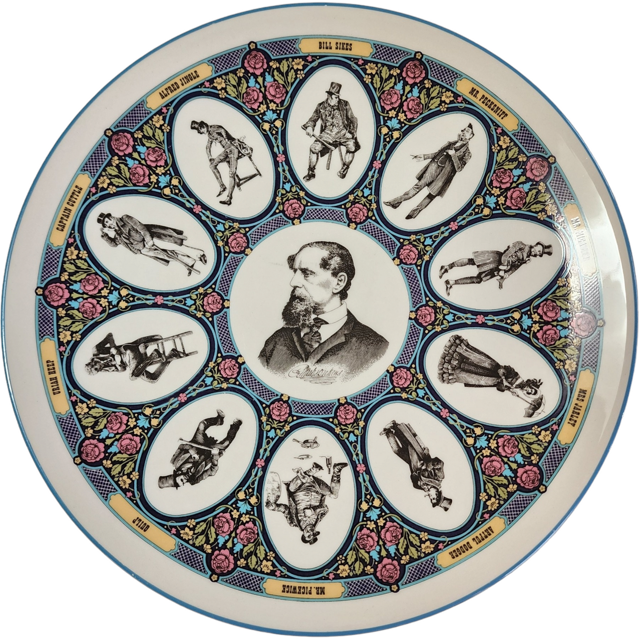 10" Wedgwood Single Release Plates Dickens Characters - No Box