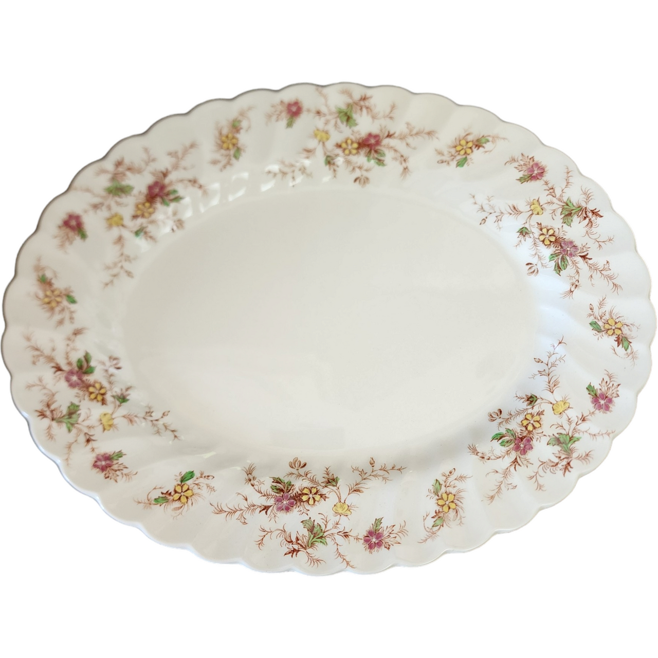 12" Myott Staffordshire Heritage Oval Serving Platter