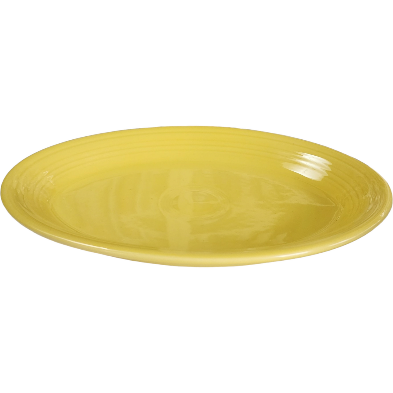 13" Homer Laughlin Fiesta  Sunflower Yellow Oval Serving Platter