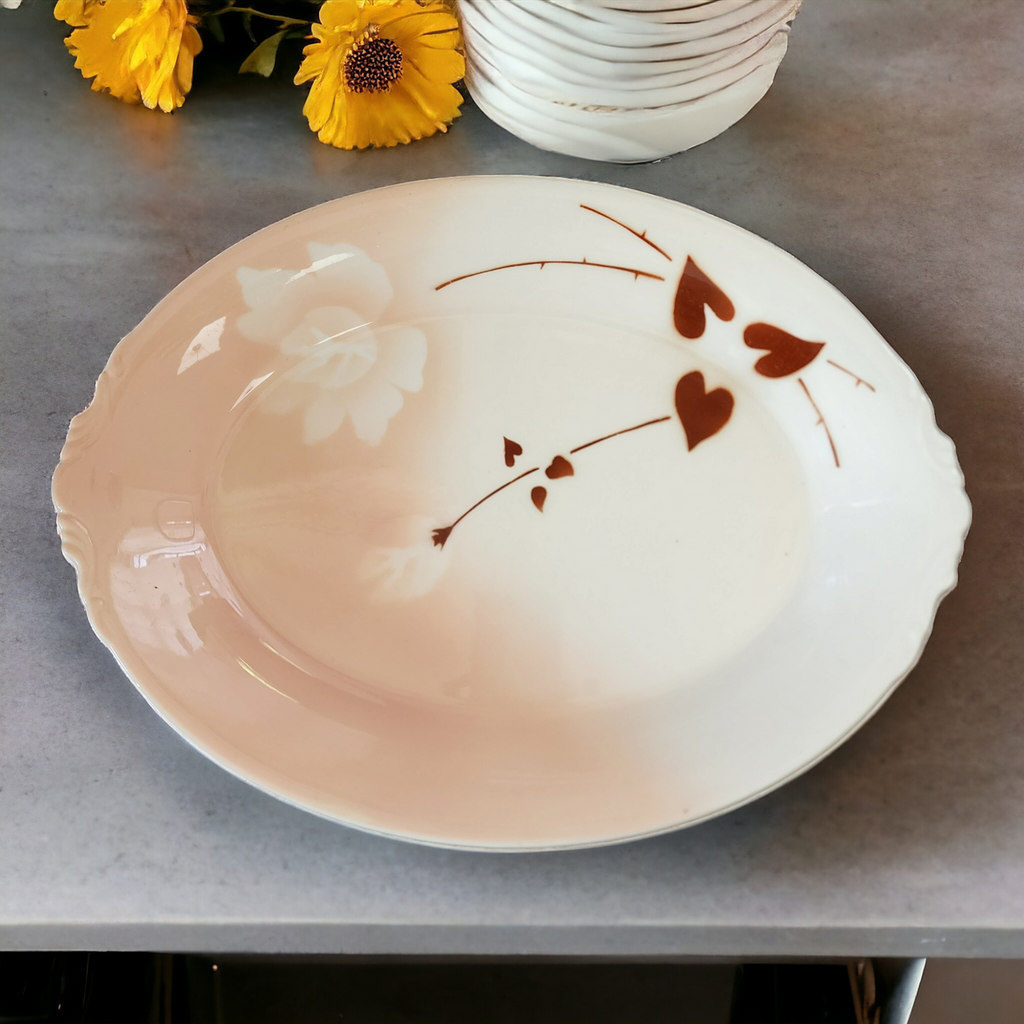 14" Syracuse Madam Butterfly Oval Serving Platter