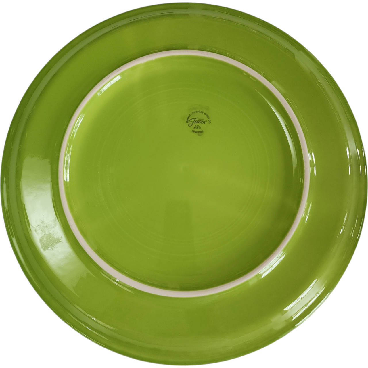 15" Homer Laughlin Fiesta Chartreuse Baking Pizza Tray