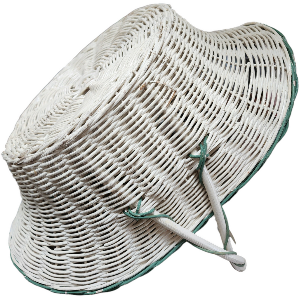 Wicker Rattan Farmhouse Home Decor Storage Primitive Basket