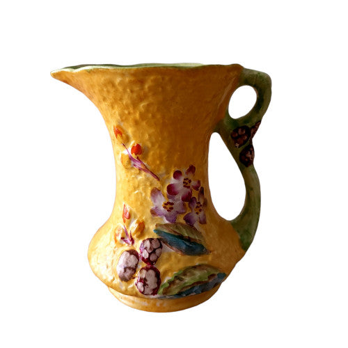 James Kent Ltd. Bramble Hand Painted Majolica Milk Pitcher