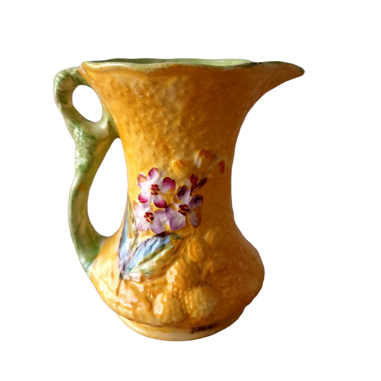 James Kent Ltd. Bramble Hand Painted Majolica Milk Pitcher