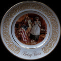 1973 Avon Betsy Ross Collector Plate Enoch Wedgwood England Bicentennial Decor
