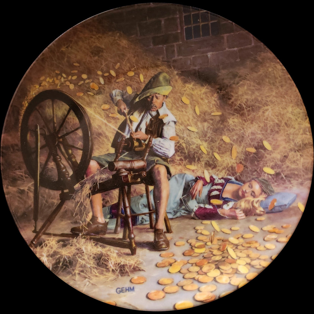 1981 Konigszelt Bavaria Rumpelstilzchen Grimms Marchen Collector Plate