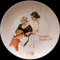 1981 Norman Rockwell The Broken Window River Shore Porcelain Collector Plate