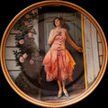 1983 Edwin M Knowles Norman Rockwell Standing in the Doorway Collector Plate