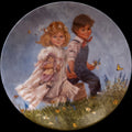 1986 Reco Jack and Jill John McClelland Mother Goose Collector Plate