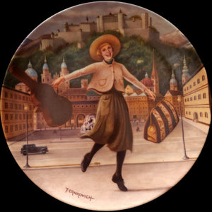 1987 Edwin M Knowles The Sound of Music I Have Confidence Collector Plate