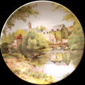 1987 Henri D'Arceau-Limoges Une journée au bord de l'eau French Collector Plate