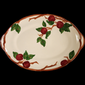 19" Franciscan Gladding McBean Apple Oval Serving Platter USA Backstamp