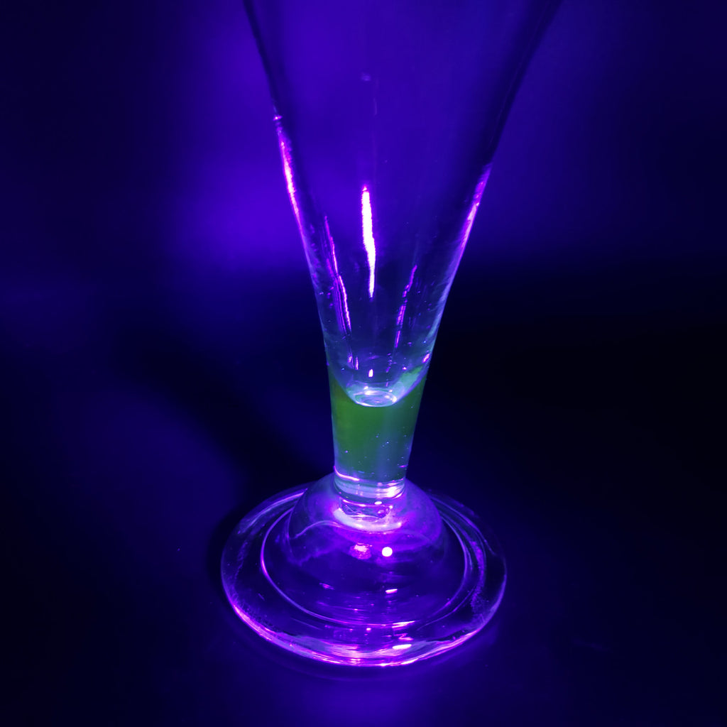 Late 18th Century Pontil Mark Blown Vase Pilsner Glass