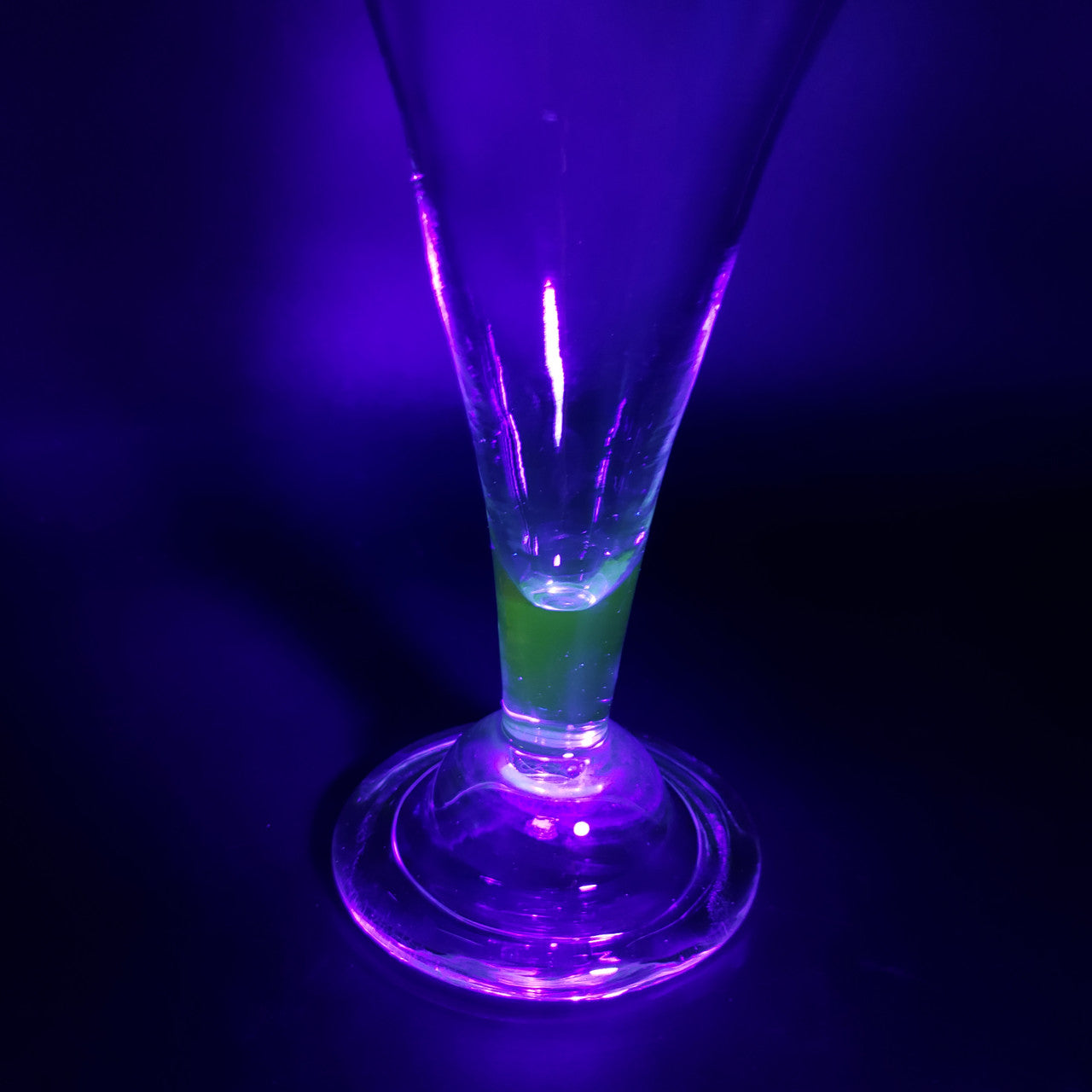 Late 18th Century Pontil Mark Blown Vase Pilsner Glass