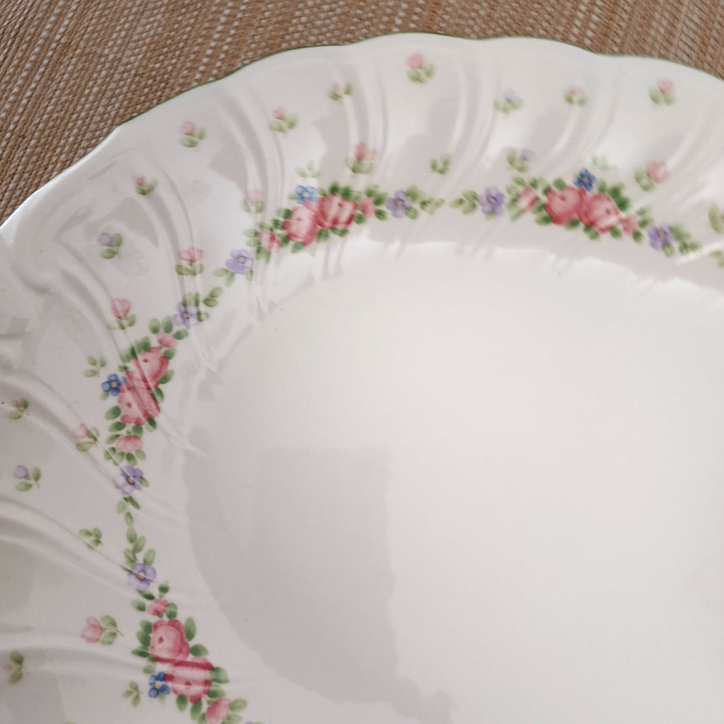 14" NIKKO Garland Oval Serving Platter