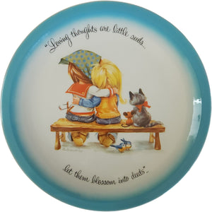 Vintage 1973 American Greetings Gigi Collector's Edition Plate Loving Thoughts No Box
