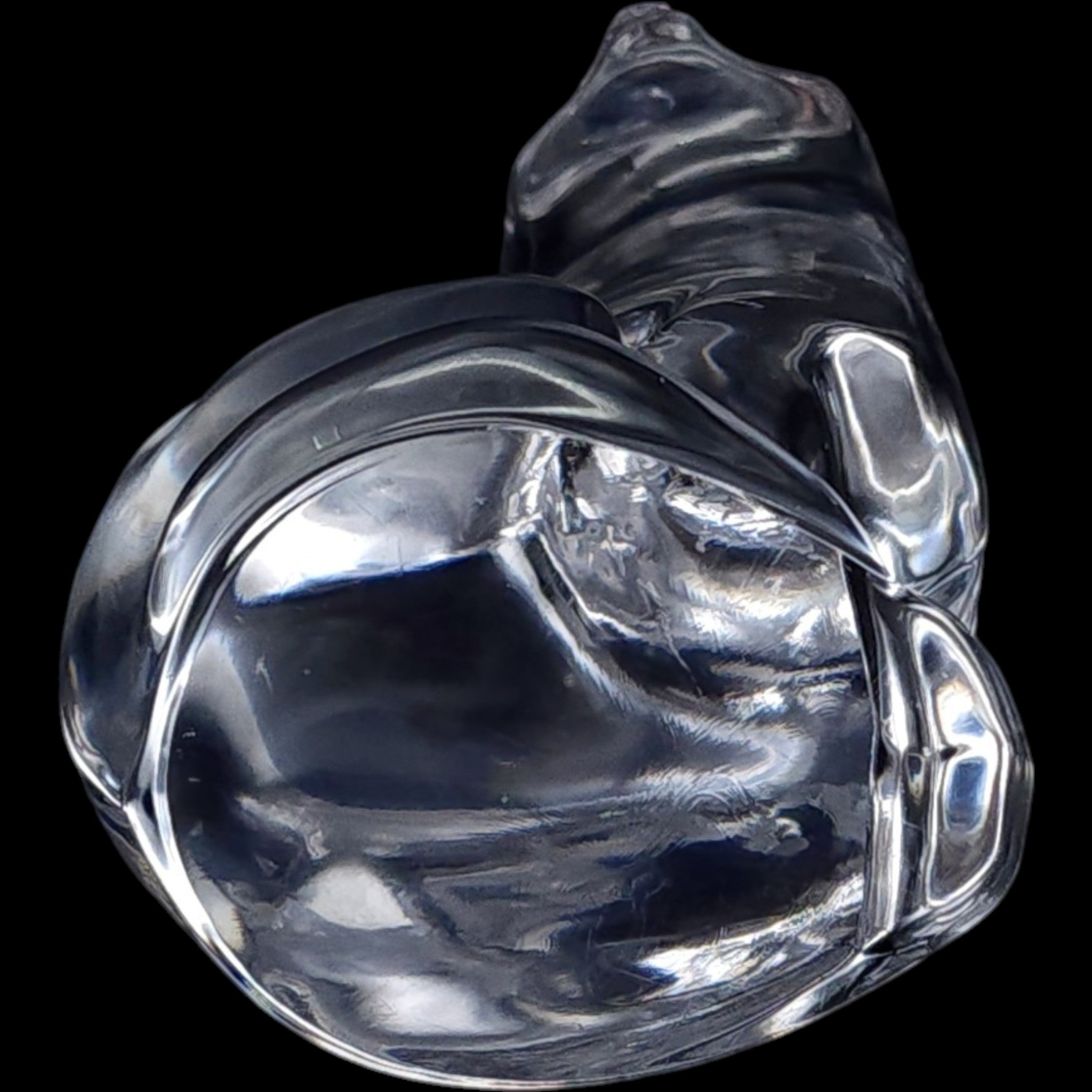 Vintage Orrefors Swedish Crystal Art Glass Piece Figurine