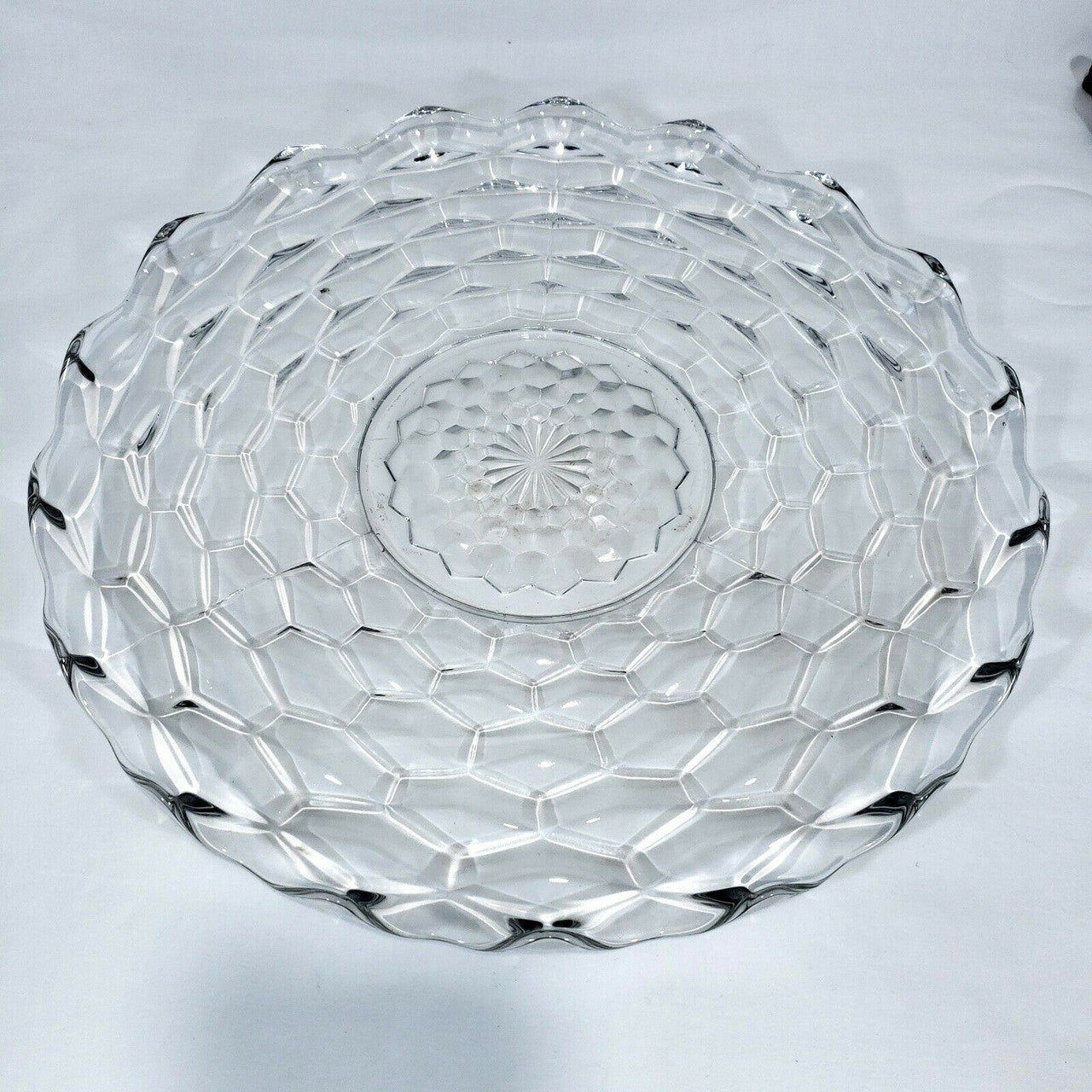 18" FOSTORIA American Clear 15 Pc Punch Bowl Set