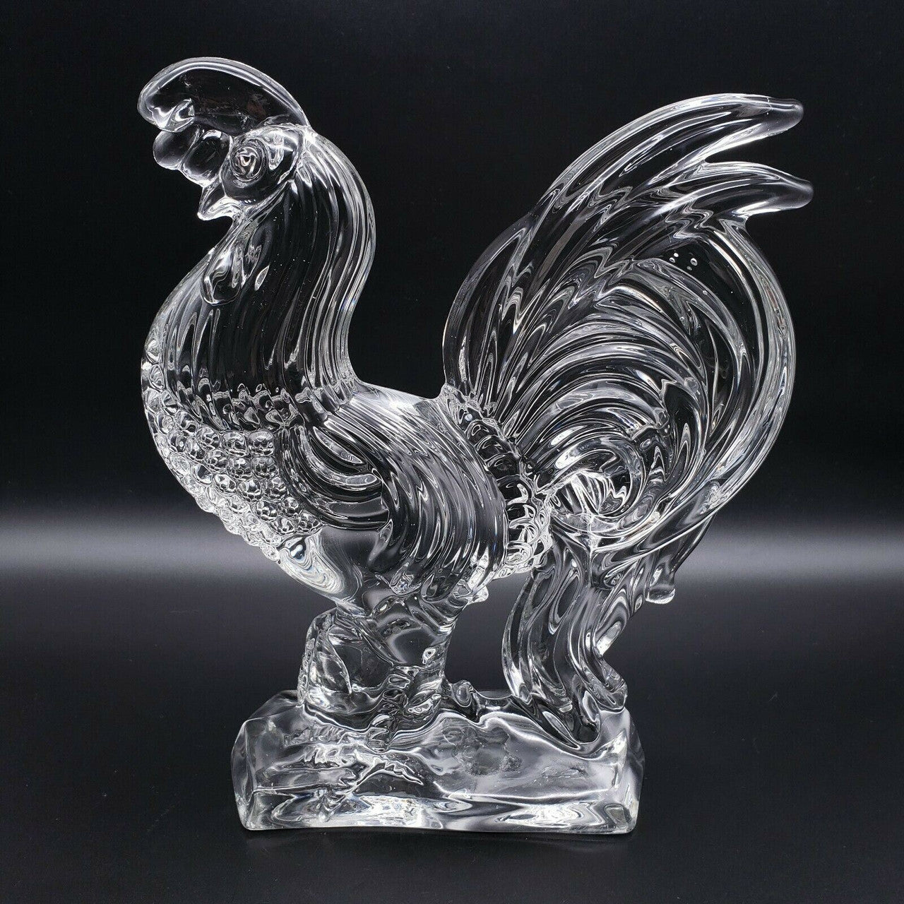 10" FOSTORIA Animals & Figurines Chanticleer Rooster #2629
