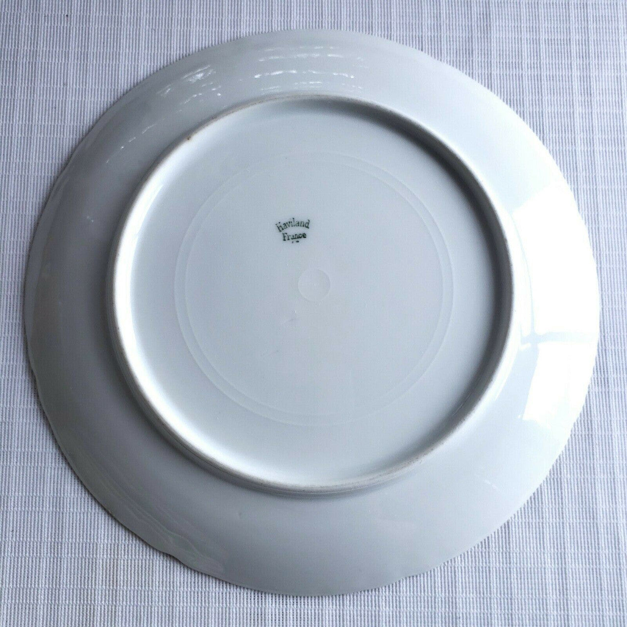 8" Antique Haviland Limoges Hand Painted Seashell Plate