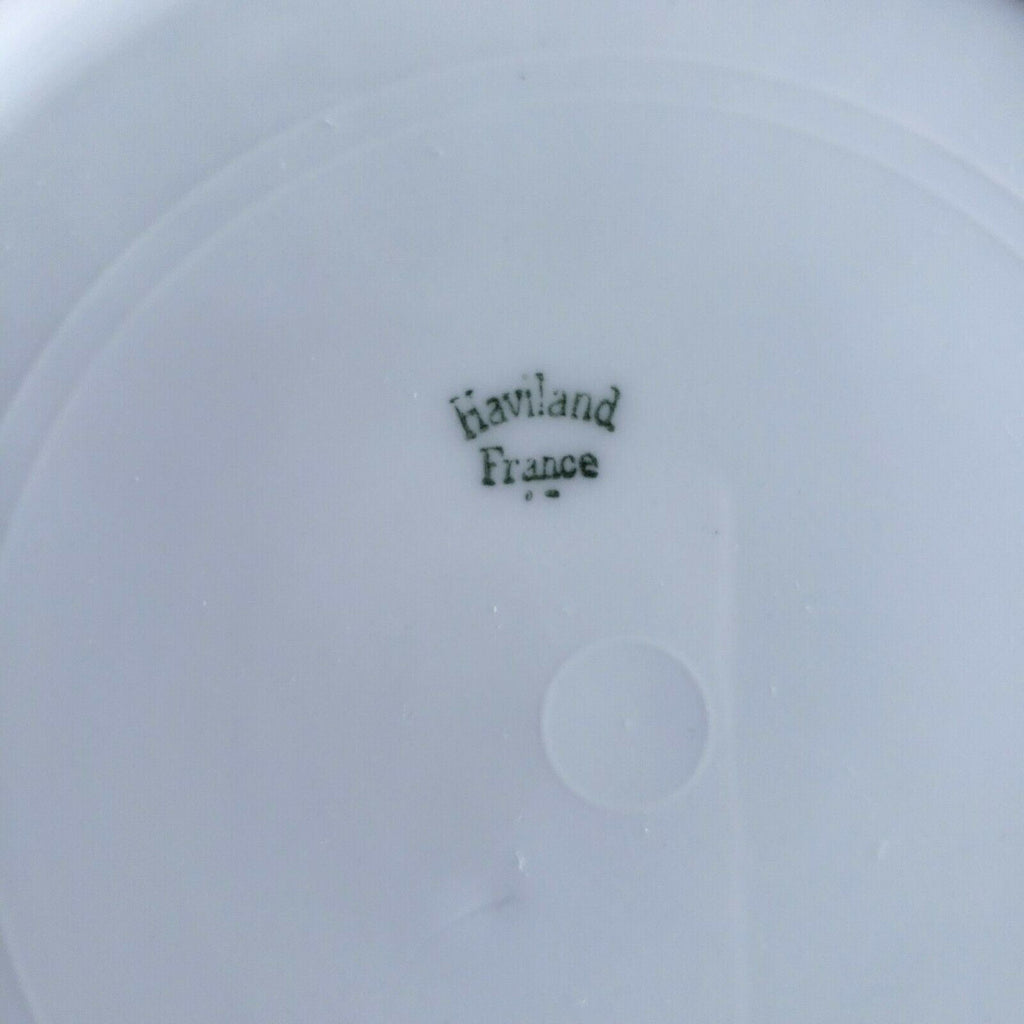 8" Antique Haviland Limoges Hand Painted Seashell Plate