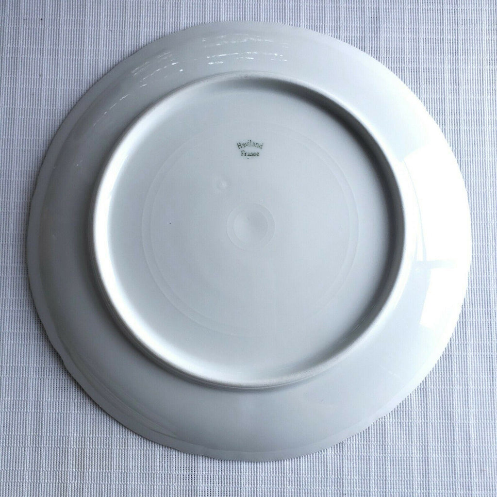 8" Antique Haviland Limoges, Hand Painted Seashell Plate