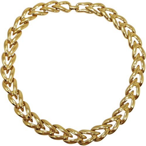 Vintage Napier Gold Link Chain Necklace