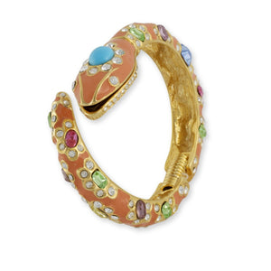 KJL Kenneth Jay Lane Coral Snake Cuff