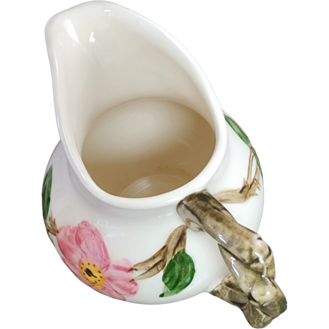 4" Franciscan Desert Rose Creamer USA Backstamp