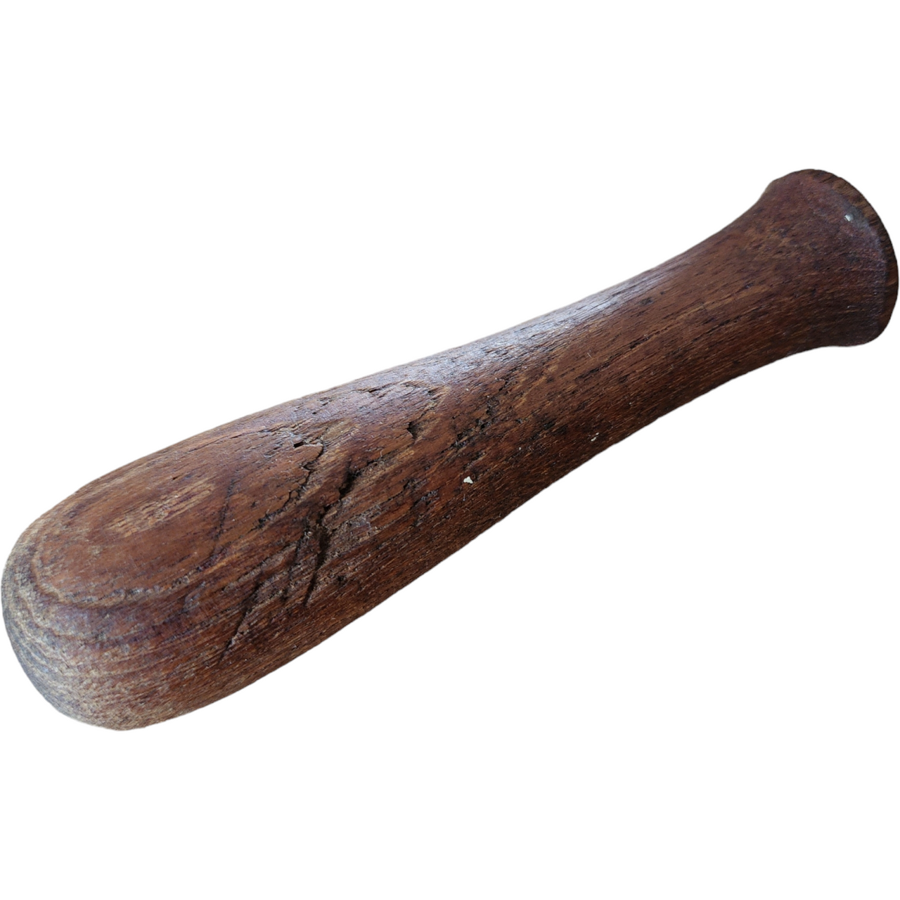 4" Late 19th Century Wooden Mortar and Pestle