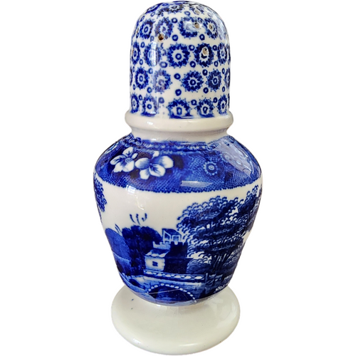 4" Spode Copeland Tower Blue Salt or Pepper Shaker England