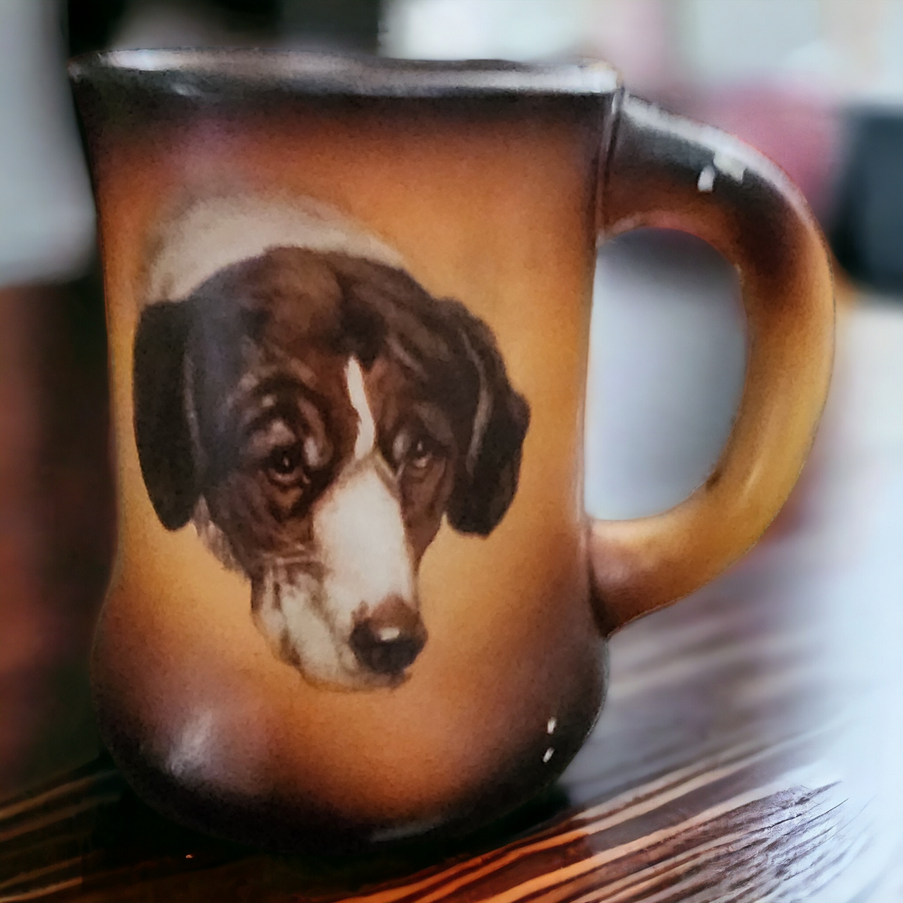 4" Taylor Smith & T TS&T Hunting Dog Tankard Mug