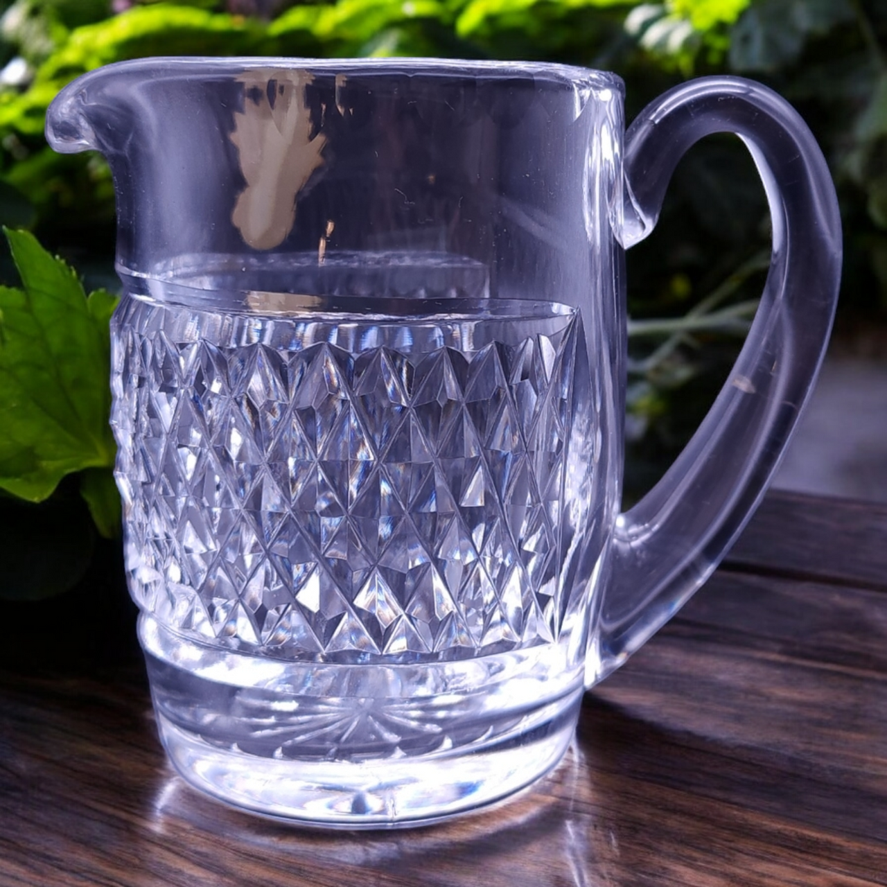 4" Waterford Lead Crystal Creamer