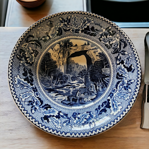 5"Johnson Brothers Historic America Blue  Fruit Dessert Sauce Bowl