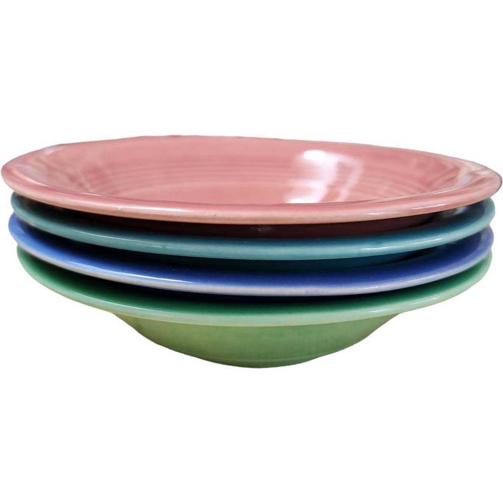 5" Homer Laughlin Fiestaware Group of Fruit Dessert  Sauce Bowls Set of 4
