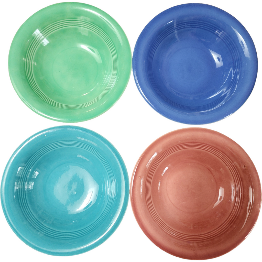 5" Homer Laughlin Fiestaware Group of Fruit Dessert  Sauce Bowls Set of 4