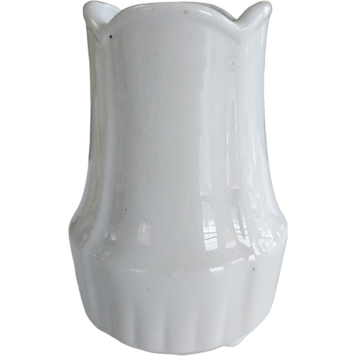5" Johnson Bros Chelsea White Ironstone Brush / Toothbrush Vase England