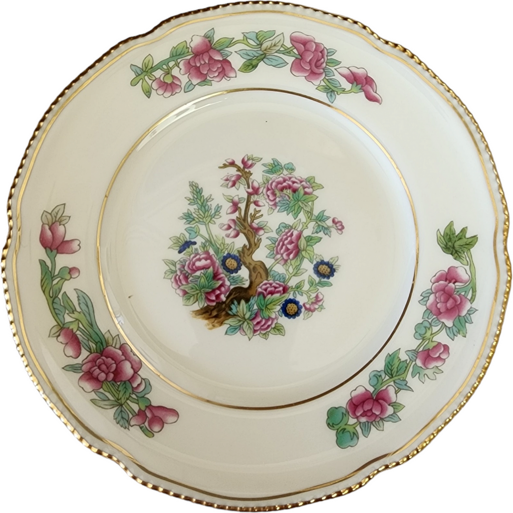 6" Castleton Tree of India Scalloped USA Bread & Butter Plate