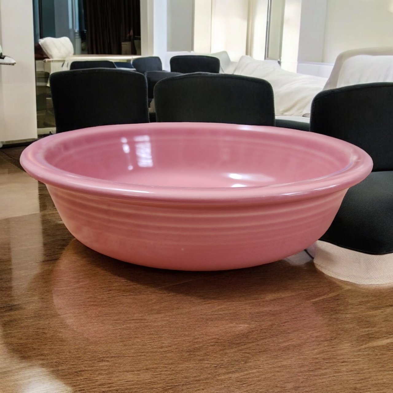 7" Homer Laughlin Fiesta Rose Round Coupe Soup Bowl
