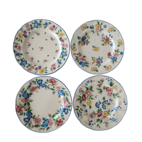 6" LAURA ASHLEY Hazelbury Bread & Butter Plate Set of 4