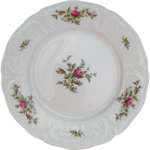 6" Rosenthal Continental Sanssouci Rose Ivory Gold Trim Bread & Butter Plate