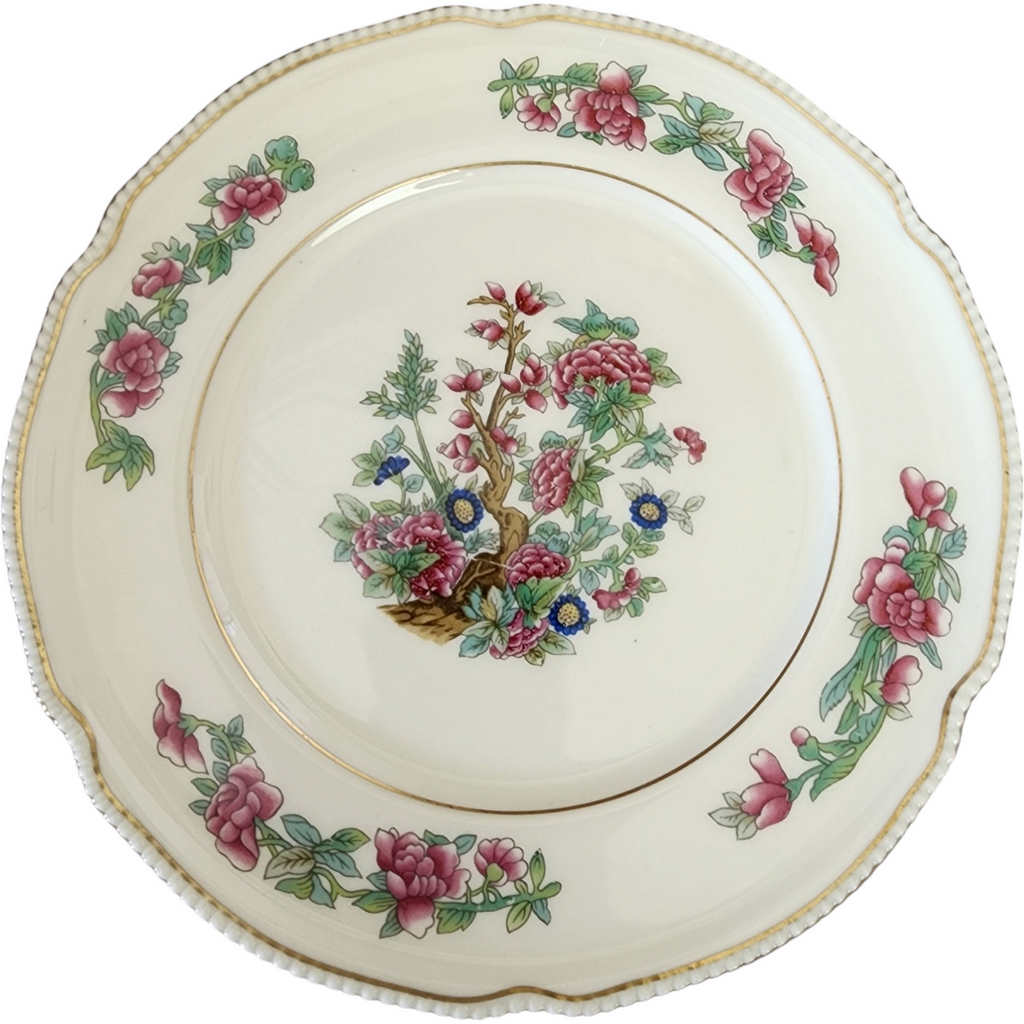 7" Castleton Tree of India Scalloped USA Salad Plate